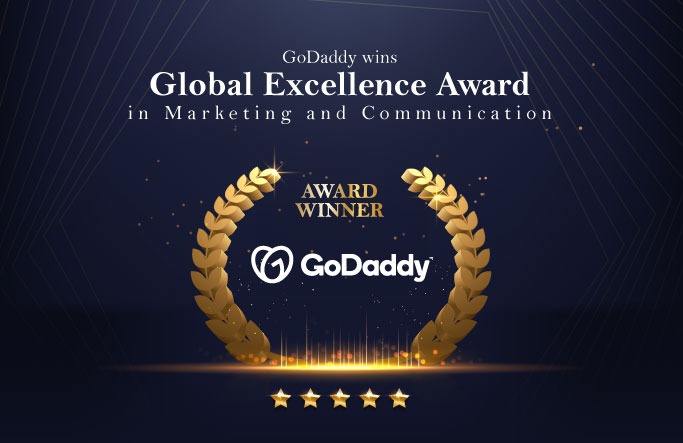 GoDaddy wins the global excellence award